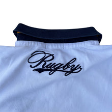 Load image into Gallery viewer, Vintage 2004 Navy Blue And White Ralph Lauren Polo Rugby
