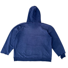 Load image into Gallery viewer, Vintage 1990s Faded Thrashed Navy Blue Champion Hoodie
