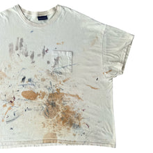 Load image into Gallery viewer, Vintage Faded Oversized Thrashed Blank Painter Pocket T-Shirt
