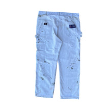 Load image into Gallery viewer, Vintage Distressed Thrashed White Dickies Painter Pants
