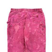 Load image into Gallery viewer, Vintage Baggy Thrashed Faded Red Carhartt Double Knee Pants
