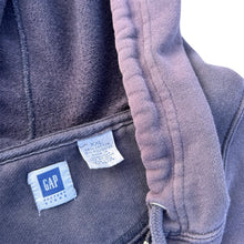Load image into Gallery viewer, Vintage Sun Faded Distressed Gap Zip Up Hoodie
