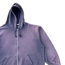 Load image into Gallery viewer, Vintage Sun Faded Distressed Gap Zip Up Hoodie
