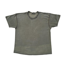 Load image into Gallery viewer, Vintage 2000s Faded Green Inside Out T-Shirt

