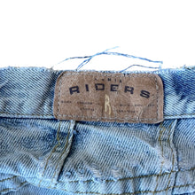 Load image into Gallery viewer, Vintage Distressed Thrashed And Repaired Lee Riders Jeans
