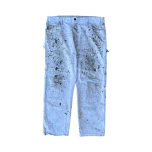 Load image into Gallery viewer, Vintage Distressed Thrashed White Dickies Painter Pants
