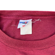 Load image into Gallery viewer, Vintage Thrashed Burgundy Black Jesus T-Shirt
