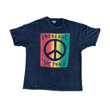 Load image into Gallery viewer, Vintage Distressed Faded Thrashed Increase The Peace T-Shirt
