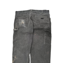 Load image into Gallery viewer, Vintage Faded Black Baggy Thrashed Dickies Pants
