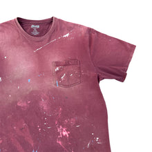 Load image into Gallery viewer, Vintage Oversized Thrashed Faded Burgundy Blank T-Shirt
