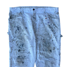 Load image into Gallery viewer, Vintage Distressed Thrashed White Dickies Painter Pants
