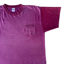 Load image into Gallery viewer, Vintage Faded And Repaired Two Tone Oversized Blank Pocket T-Shirt
