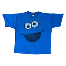 Load image into Gallery viewer, Vintage Distressed Faded Thrashed Cookie Monster T-Shirt
