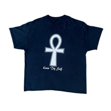 Load image into Gallery viewer, Vintage Faded Black Ankh T-Shirt

