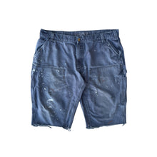 Load image into Gallery viewer, Vintage Faded Gray Thrashed Carhartt Double Knee Cutoff Shorts
