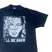 Load image into Gallery viewer, Vintage Faded Black Mike Tyson I’ll Be Back T-Shirt
