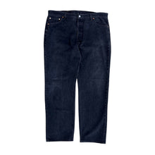 Load image into Gallery viewer, Vintage Baggy Faded Black Levi’s 501 Jeans
