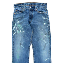 Load image into Gallery viewer, Vintage Levi’s 501 Paint Splatter Jeans

