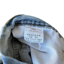 Load image into Gallery viewer, Vintage Distressed Thrashed And Repaired Lee Riders Jeans
