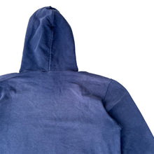 Load image into Gallery viewer, Vintage 1990s Faded Thrashed Navy Blue Champion Hoodie
