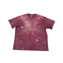 Load image into Gallery viewer, Vintage Oversized Thrashed Faded Burgundy Blank T-Shirt
