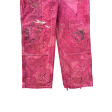 Load image into Gallery viewer, Vintage Baggy Thrashed Faded Red Carhartt Double Knee Pants
