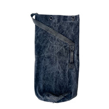 Load image into Gallery viewer, Vintage Large Faded Black Military Duffle Bag
