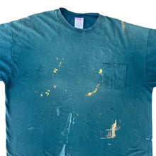 Load image into Gallery viewer, Vintage Faded Green Thrashed Distressed Blank T-Shirt
