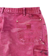 Load image into Gallery viewer, Vintage Baggy Thrashed Faded Red Carhartt Double Knee Pants
