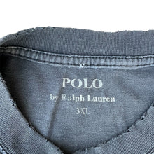 Load image into Gallery viewer, Vintage Faded Black Distressed Thrashed Polo Ralph Lauren T-Shirt
