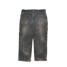 Load image into Gallery viewer, Vintage Faded Black Baggy Thrashed Dickies Pants

