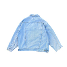 Load image into Gallery viewer, Vintage Thrashed Carhartt Light Wash Denim Jacket
