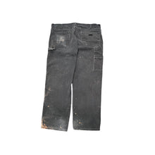 Load image into Gallery viewer, Vintage Faded Black Baggy Thrashed Dickies Pants
