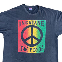 Load image into Gallery viewer, Vintage Distressed Faded Thrashed Increase The Peace T-Shirt
