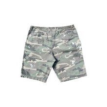 Load image into Gallery viewer, Vintage  Faded Painter Camo Cargo Shorts
