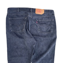 Load image into Gallery viewer, Vintage Baggy Faded Black Levi’s 501 Jeans
